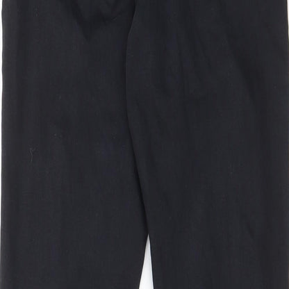 Topshop Womens Black Cotton Skinny Jeans Size 26 in L32 in Regular Zip - Pockets