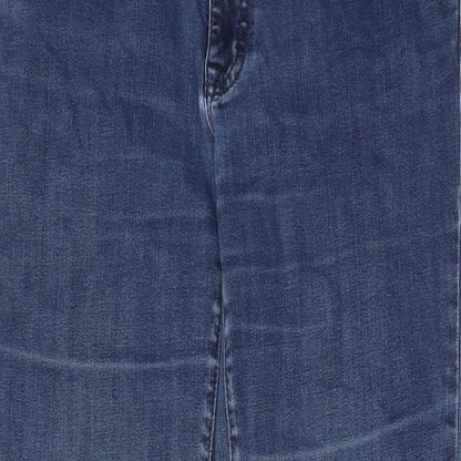 Womens UK Size 34 in Angels Regular Fit Straight Blue Jeans
