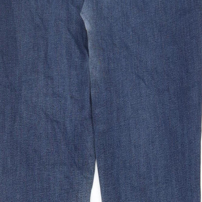 Womens UK Size 34 in Angels Regular Fit Straight Blue Jeans