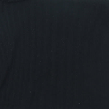Womens UK Size M Misspap Black Basic Tank