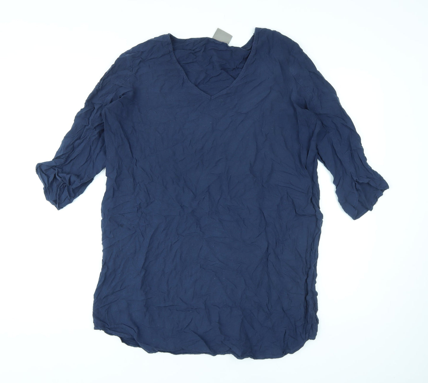 Womens UK Size XL VERO MODA Black Basic Blouse