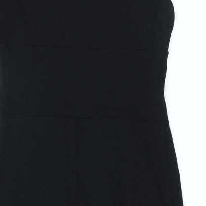 NEXT Womens Beige Viscose A-Line Size 16 Scoop Neck Pullover