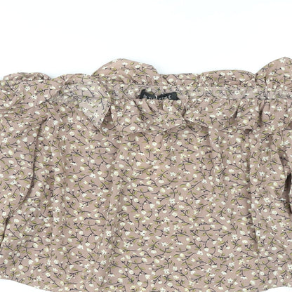 Womens UK Size 16 In the Style Pink Basic Blouse