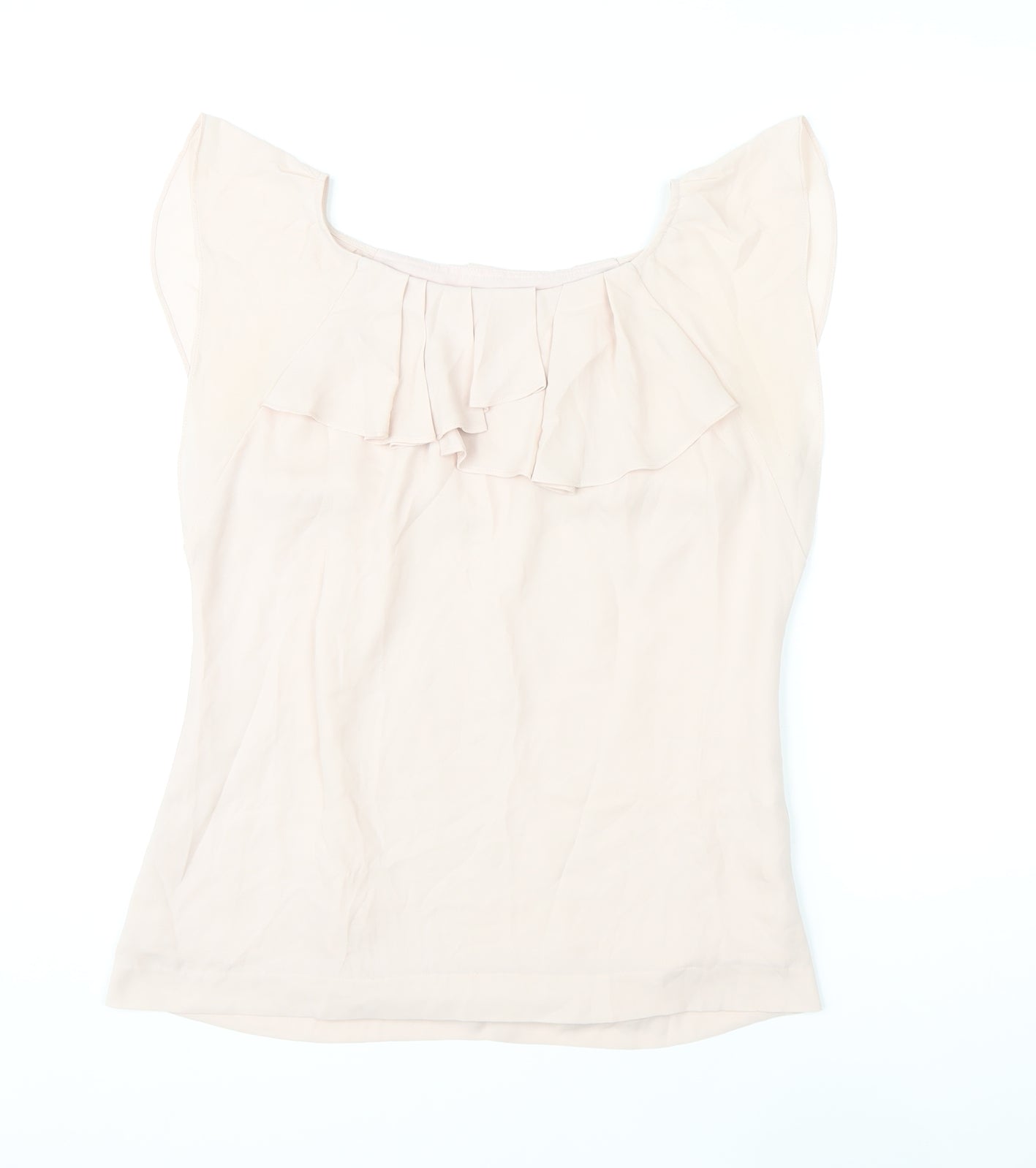Womens UK Size 10 Monsoon Pink Basic Tank