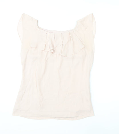 Womens UK Size 10 Monsoon Pink Basic Tank