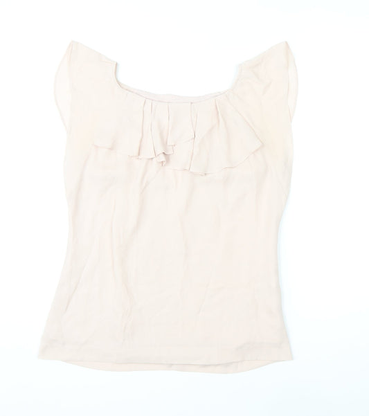 Womens UK Size 10 Monsoon Pink Basic Tank
