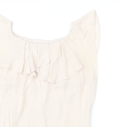 Womens UK Size 10 Monsoon Pink Basic Tank
