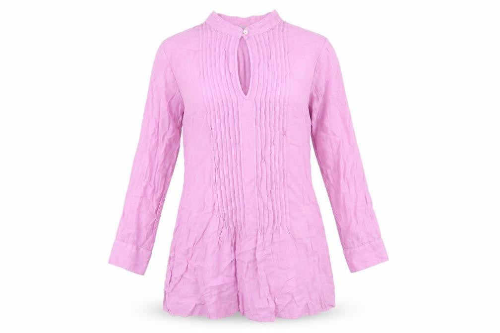 Womens UK Size M United Colors of Benetton Purple Tunic T-Shirt