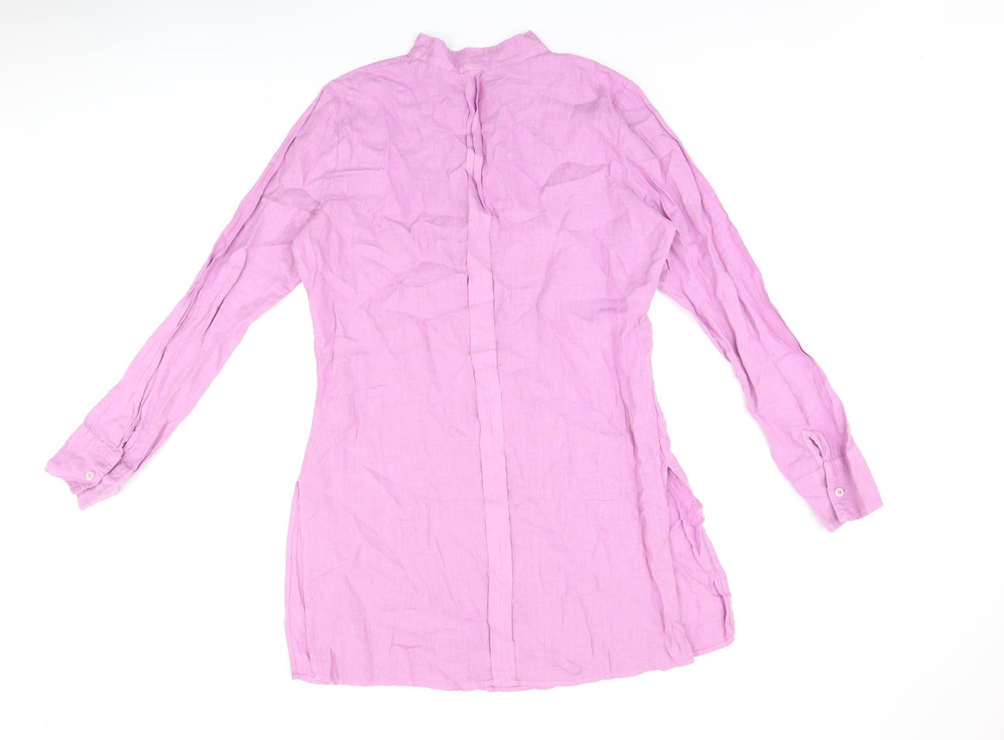 Womens UK Size M United Colors of Benetton Purple Tunic T-Shirt