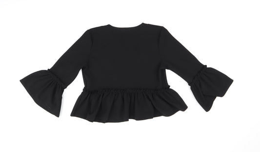 Cameo Rose Womens Black Jacket Size 10