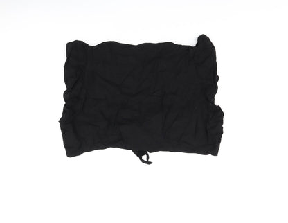 Womens UK Size 24 Vera Moda Black Cropped Tank
