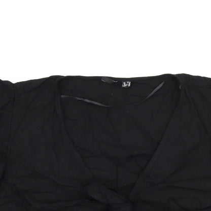 Womens UK Size 24 Vera Moda Black Cropped Tank