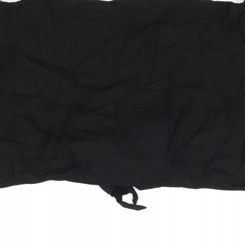 Womens UK Size 24 Vera Moda Black Cropped Tank
