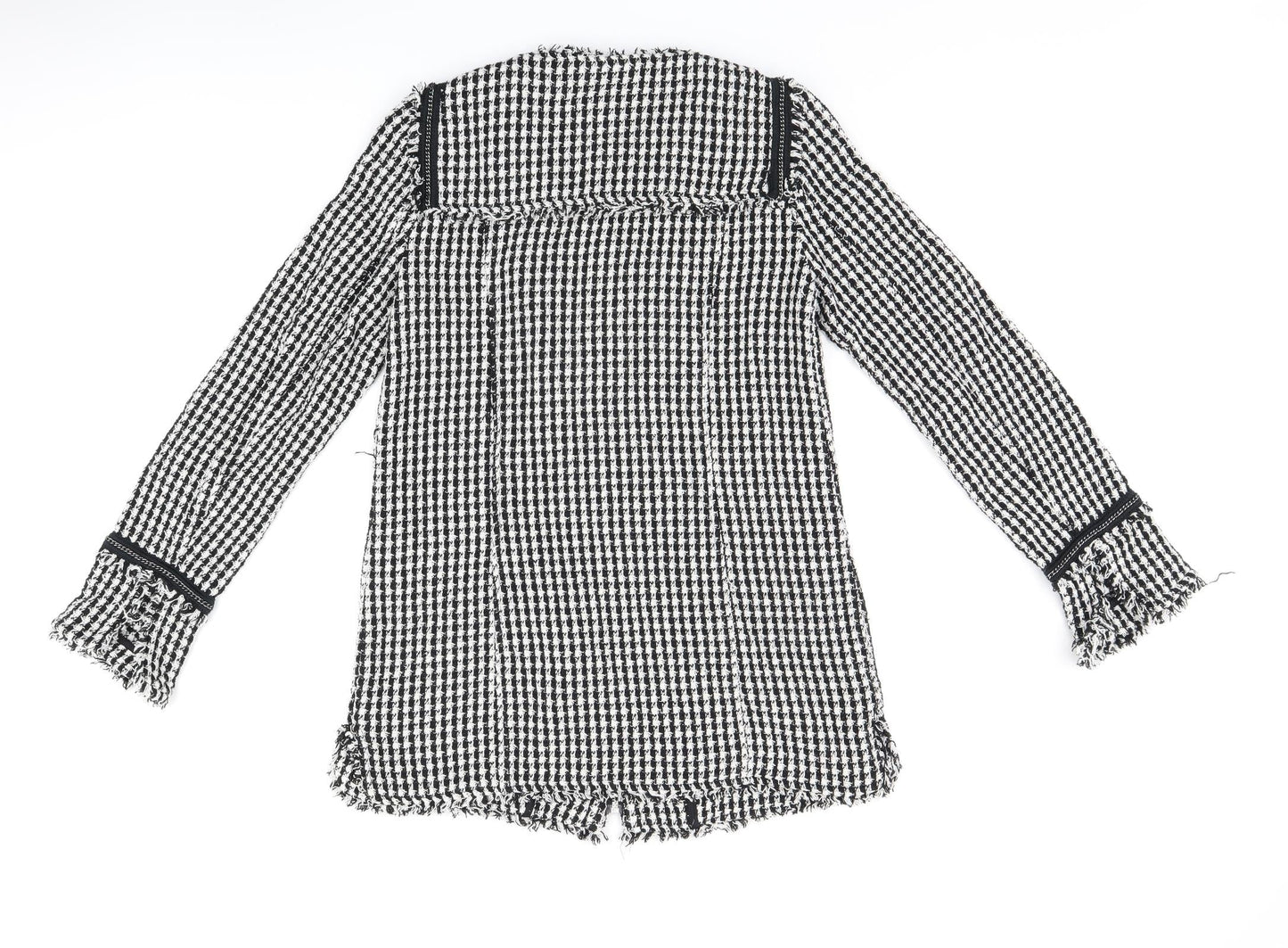 Womens UK Size S Zara Black Jacket