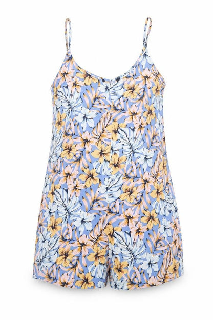 Womens UK Size 10 New Look One-Piece Multicoloured Romper