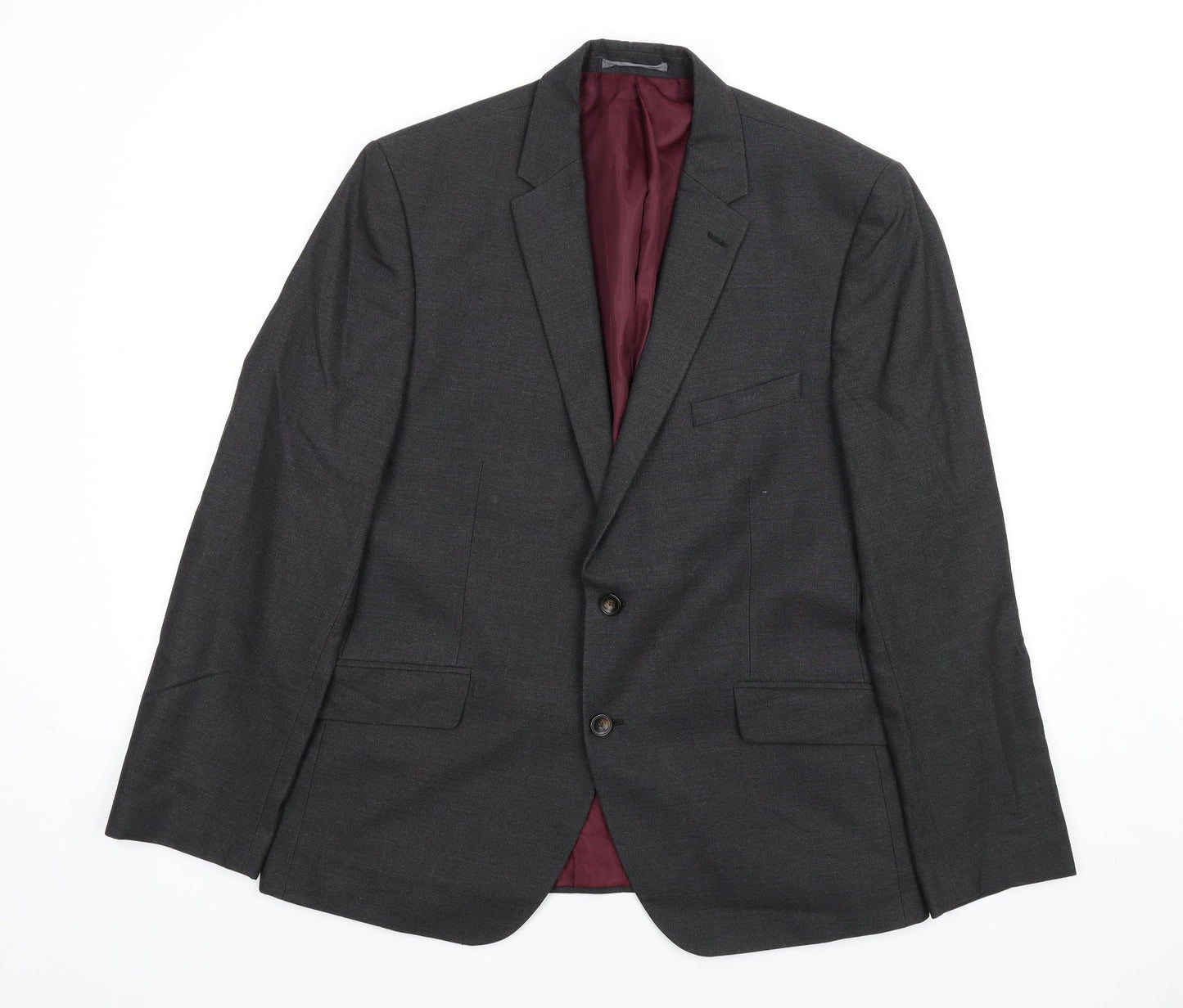 Mens UK Size 44 Marks and Spencer Regular Grey Suit Jacket
