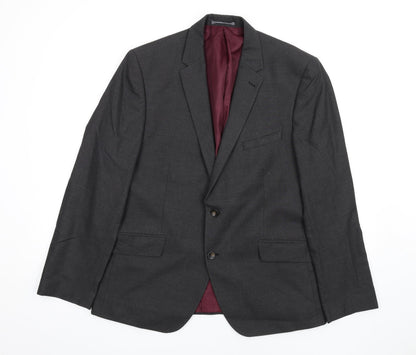 Mens UK Size 44 Marks and Spencer Regular Grey Suit Jacket