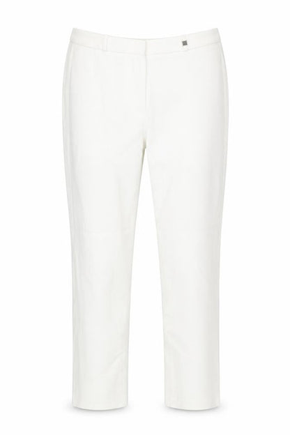 Womens UK Size 10 Episode Regular Fit  White Trousers