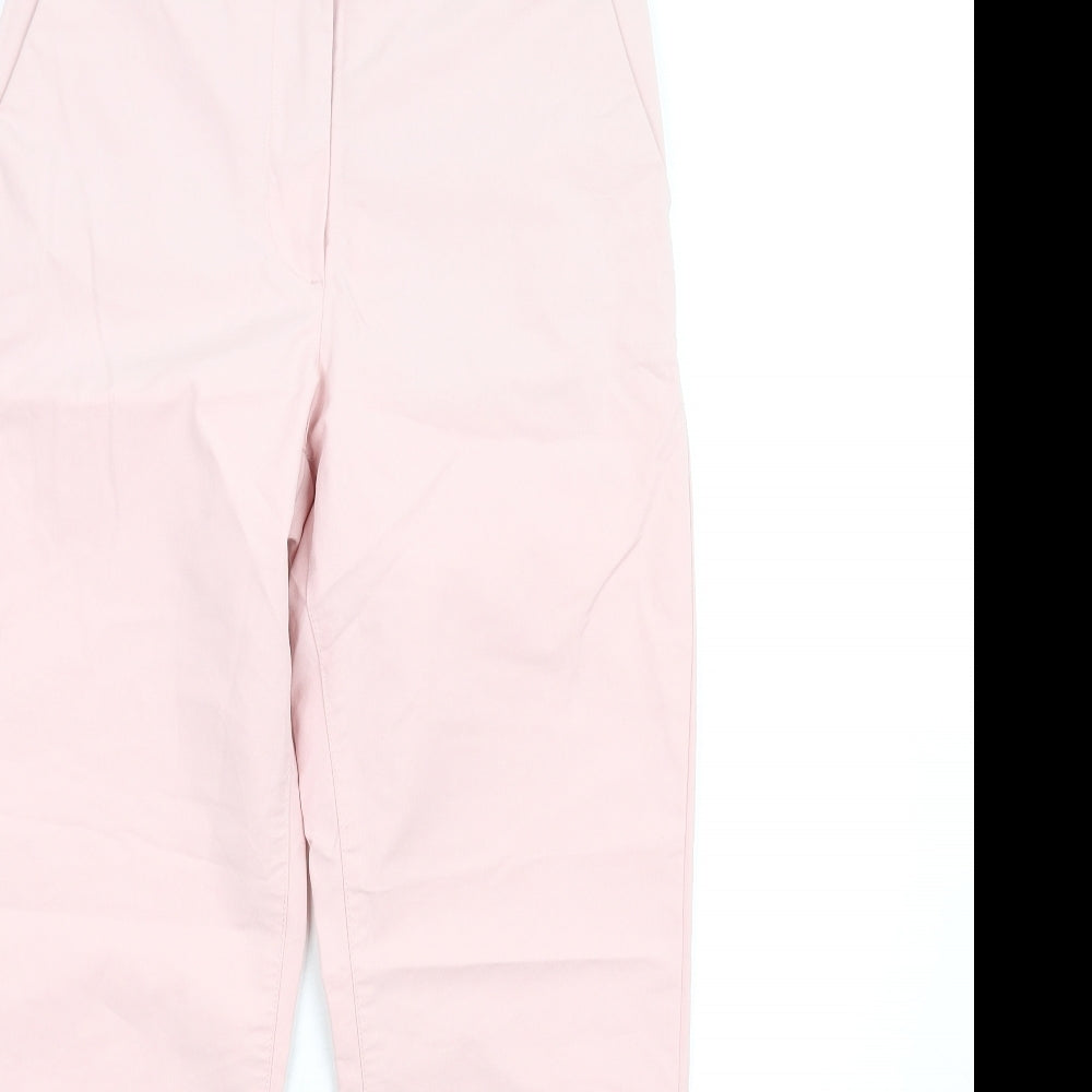 Womens UK Size 6 Marks and Spencer Regular Fit  Pink Trousers