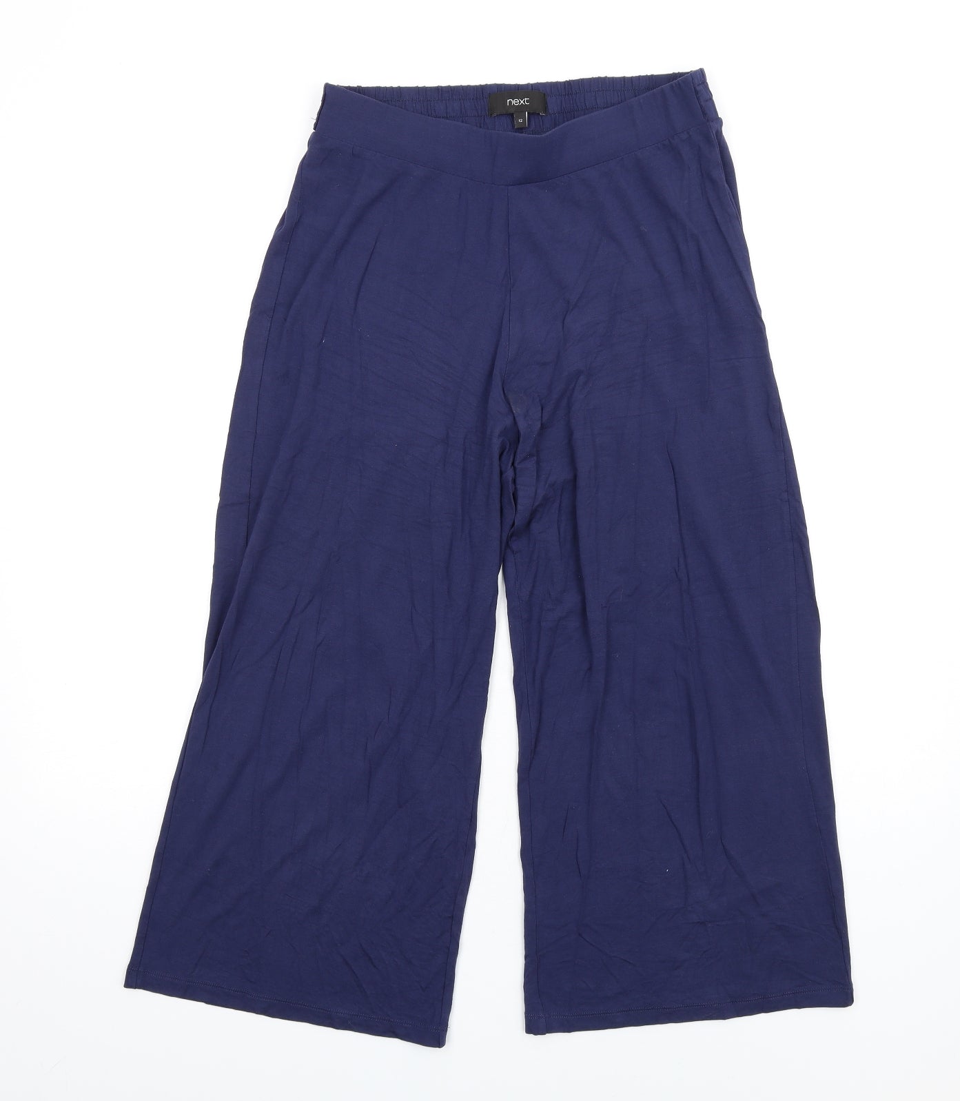 Womens UK Size 12 NEXT Regular Fit  Blue Trousers