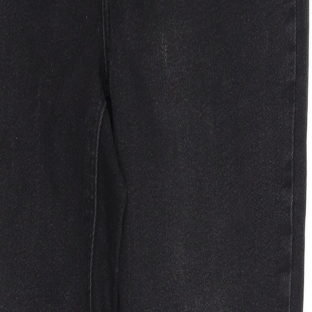 Noisy may Womens Black Cotton Skinny Jeans Size 31 in L34 in Regular Zip