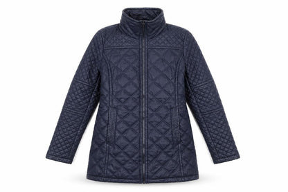 Womens UK Size S Marc New York Blue Quilted Coat