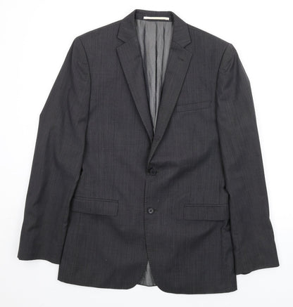 Mens UK Size 44 French Connection Regular Grey Suit Jacket
