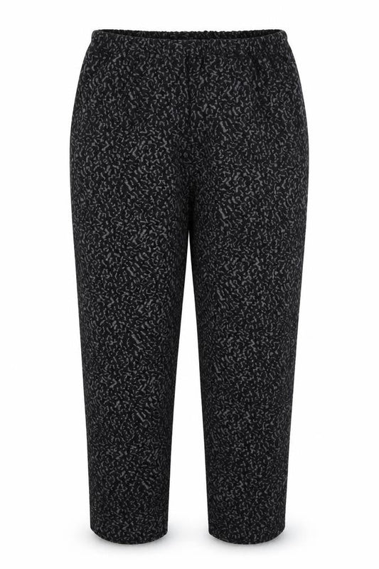 Womens UK Size 20 Afibel Regular Fit  Black Trousers