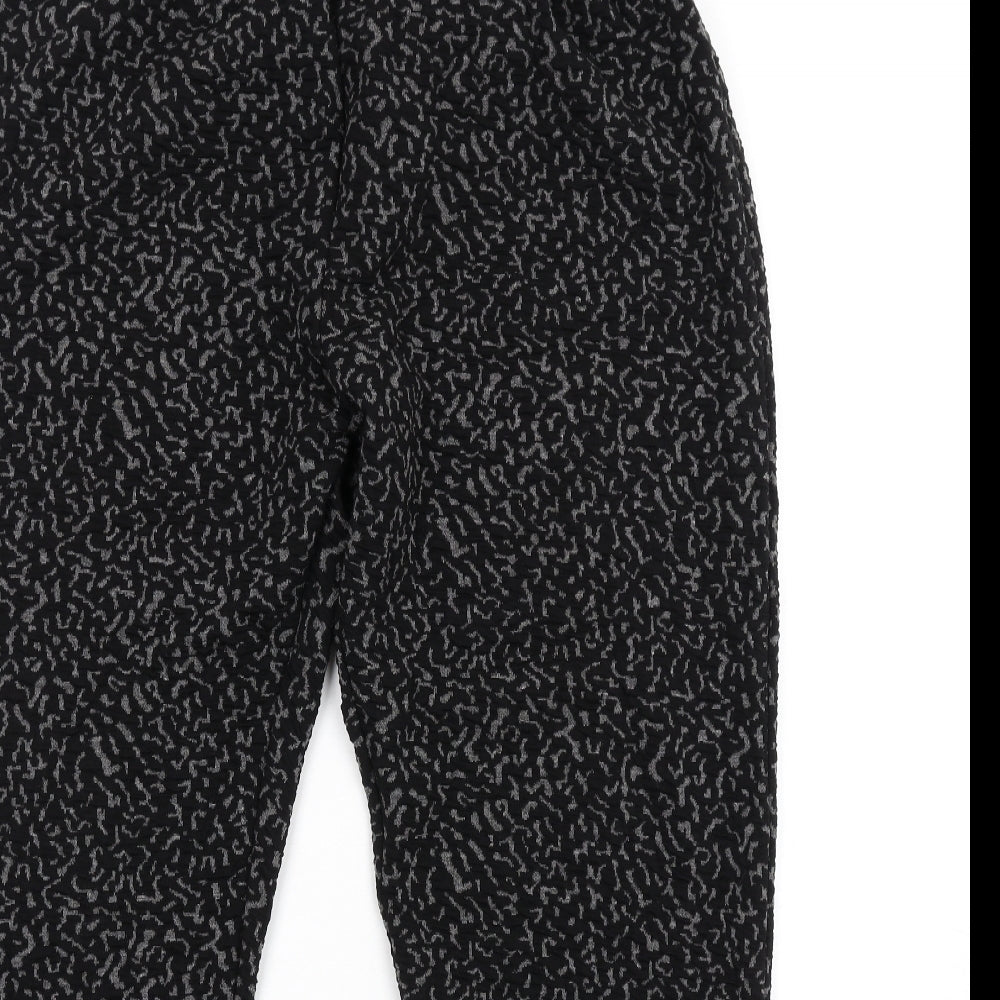 Womens UK Size 20 Afibel Regular Fit  Black Trousers