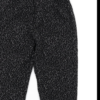 Womens UK Size 20 Afibel Regular Fit  Black Trousers