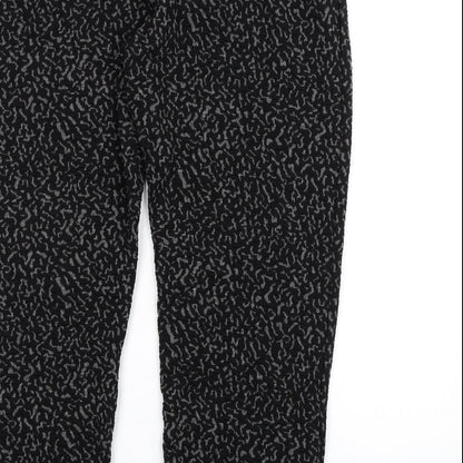 Womens UK Size 20 Afibel Regular Fit  Black Trousers
