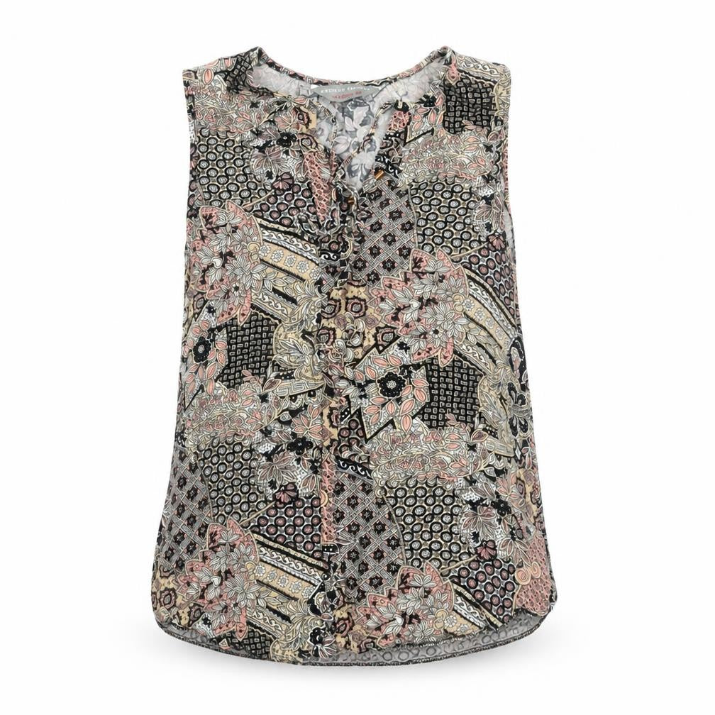 Womens UK Size 6 Dorothy Perkins Multicoloured Basic Tank