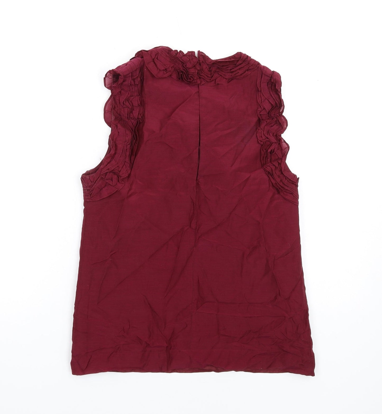 Womens UK Size 6 French Connection Red Basic Tank