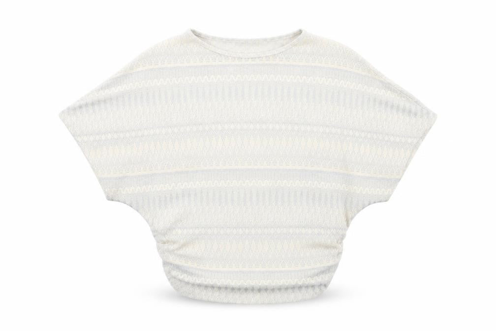 Womens UK Size XS Oasis Ivory Basic T-Shirt