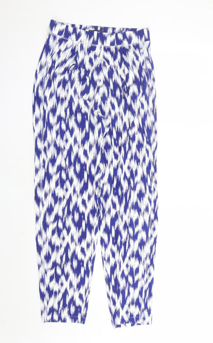 Womens UK Size 8 Marks and Spencer  Carrot Blue Leggings