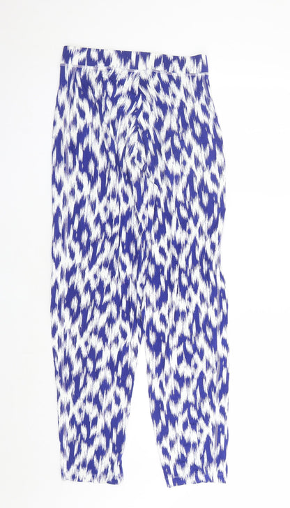 Womens UK Size 8 Marks and Spencer  Carrot Blue Leggings