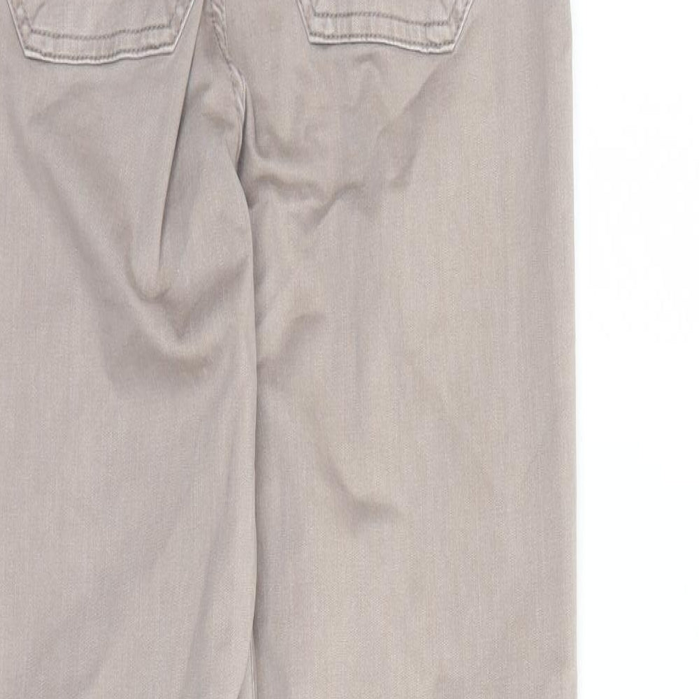 Womens UK Size 6 Marks and Spencer Regular Fit Straight Brown Jeans