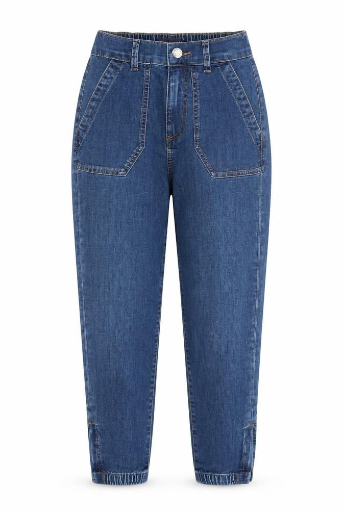 Womens UK Size 6 Marks and Spencer Slim Fit Straight Blue Jeans