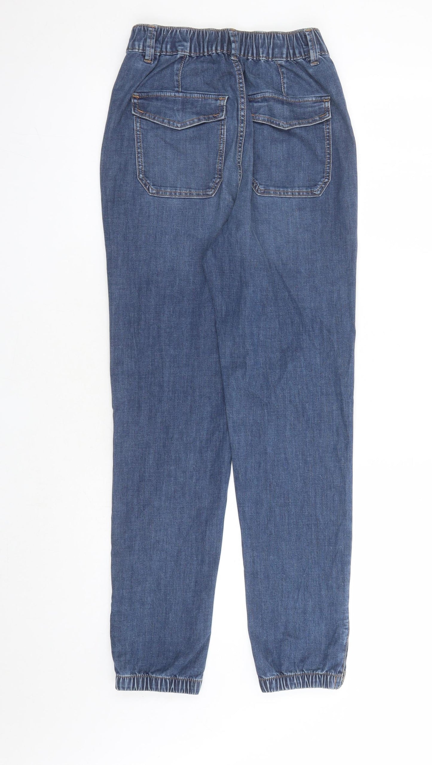 Womens UK Size 6 Marks and Spencer Slim Fit Straight Blue Jeans