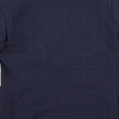 Mens UK Size 36 Marks and Spencer Regular Blue Suit Jacket