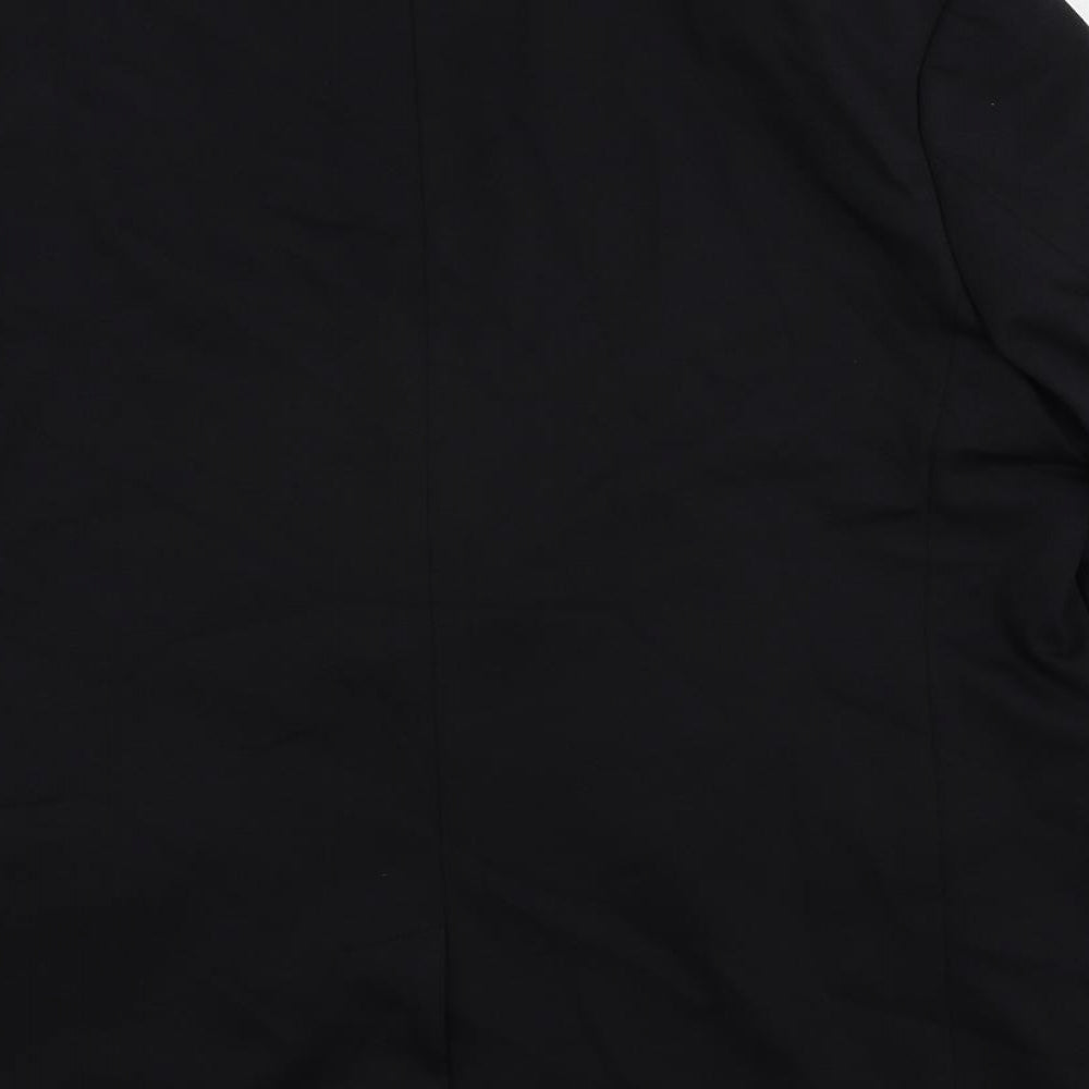 Autograph Mens Blue Polyacrylate Fibre Jacket Suit Jacket Size 44 Regular