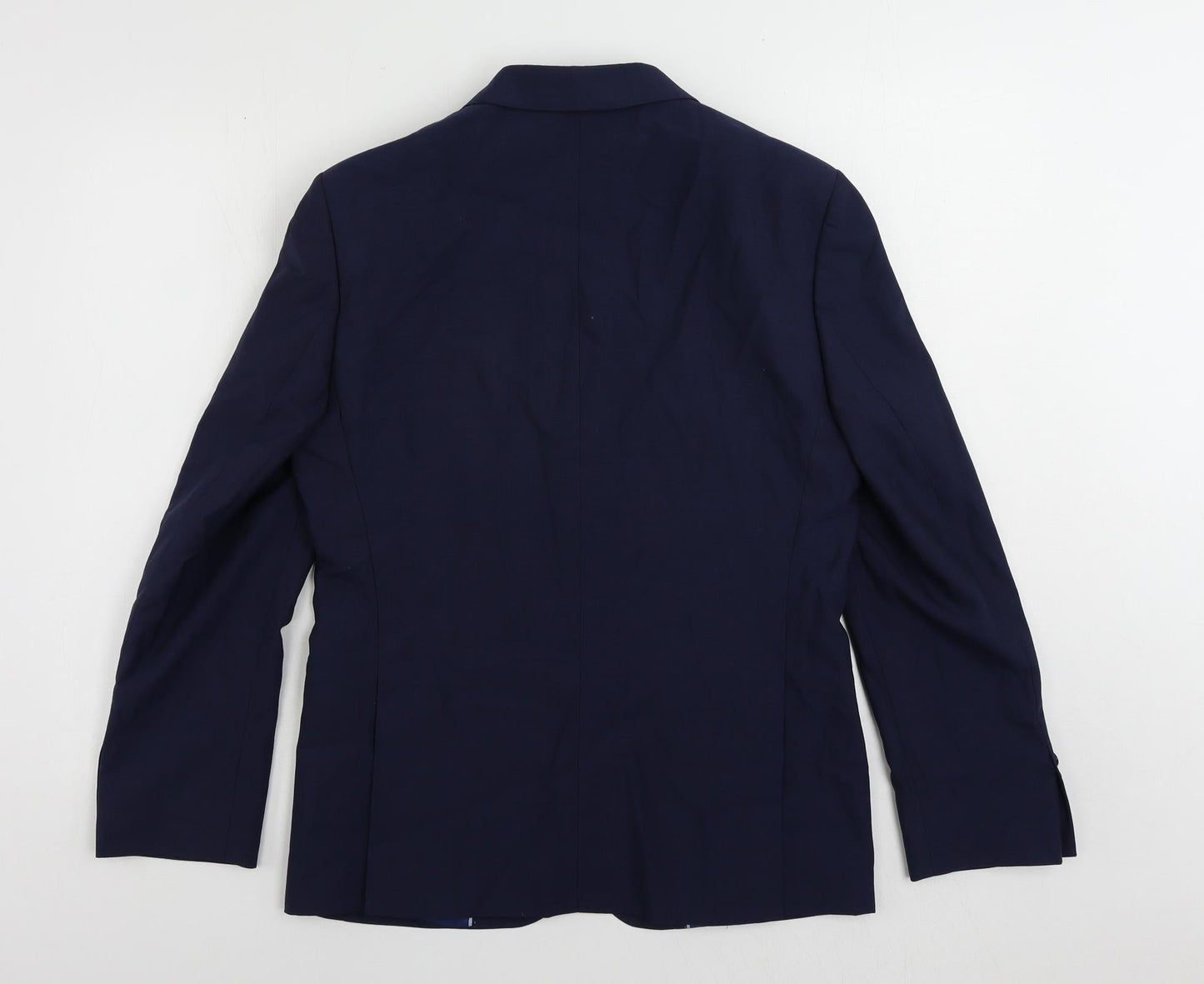 Mens UK Size 36 Marks and Spencer Regular Blue Suit Jacket