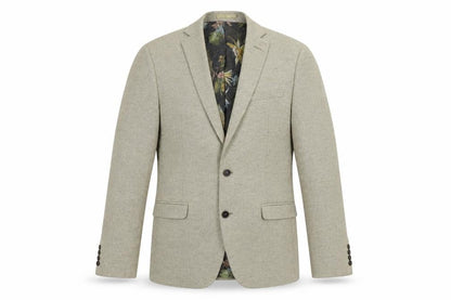 Mens UK Size 40 Limehaus Regular Beige Suit Jacket