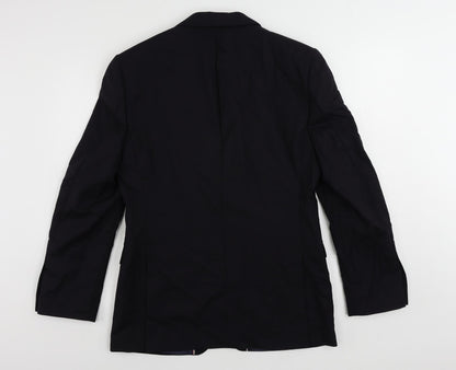 Mens UK Size 38 French Connection Regular Blue Suit Jacket