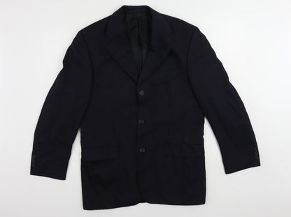Mens UK Size 38 REMUS Regular Blue Suit Jacket