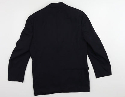 Mens UK Size 38 REMUS Regular Blue Suit Jacket