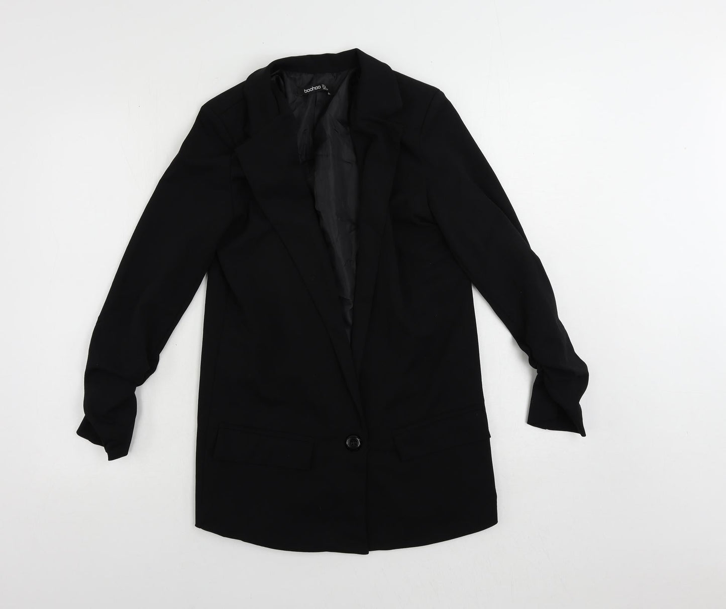 Womens UK Size 6 Boohoo Black Jacket