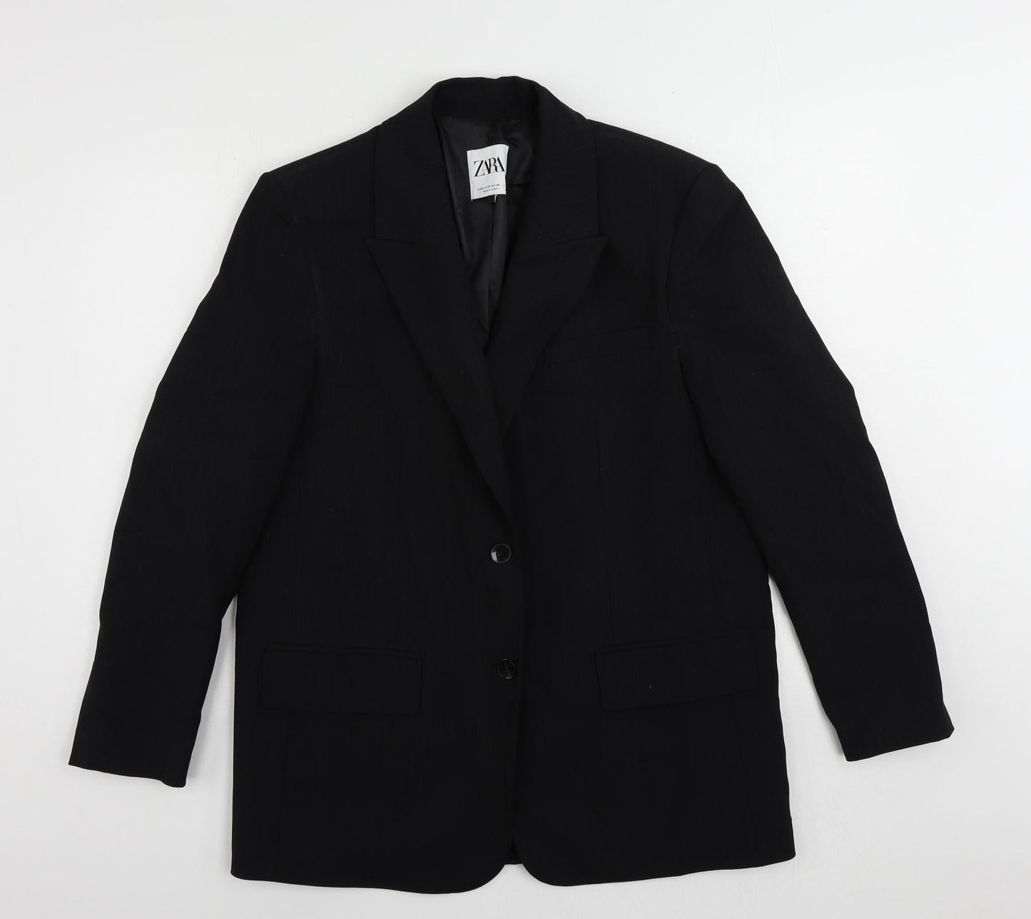 Womens UK Size M Zara Black Jacket