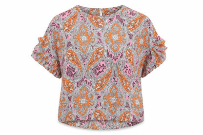 Womens UK Size S River Island Multicoloured Basic Blouse