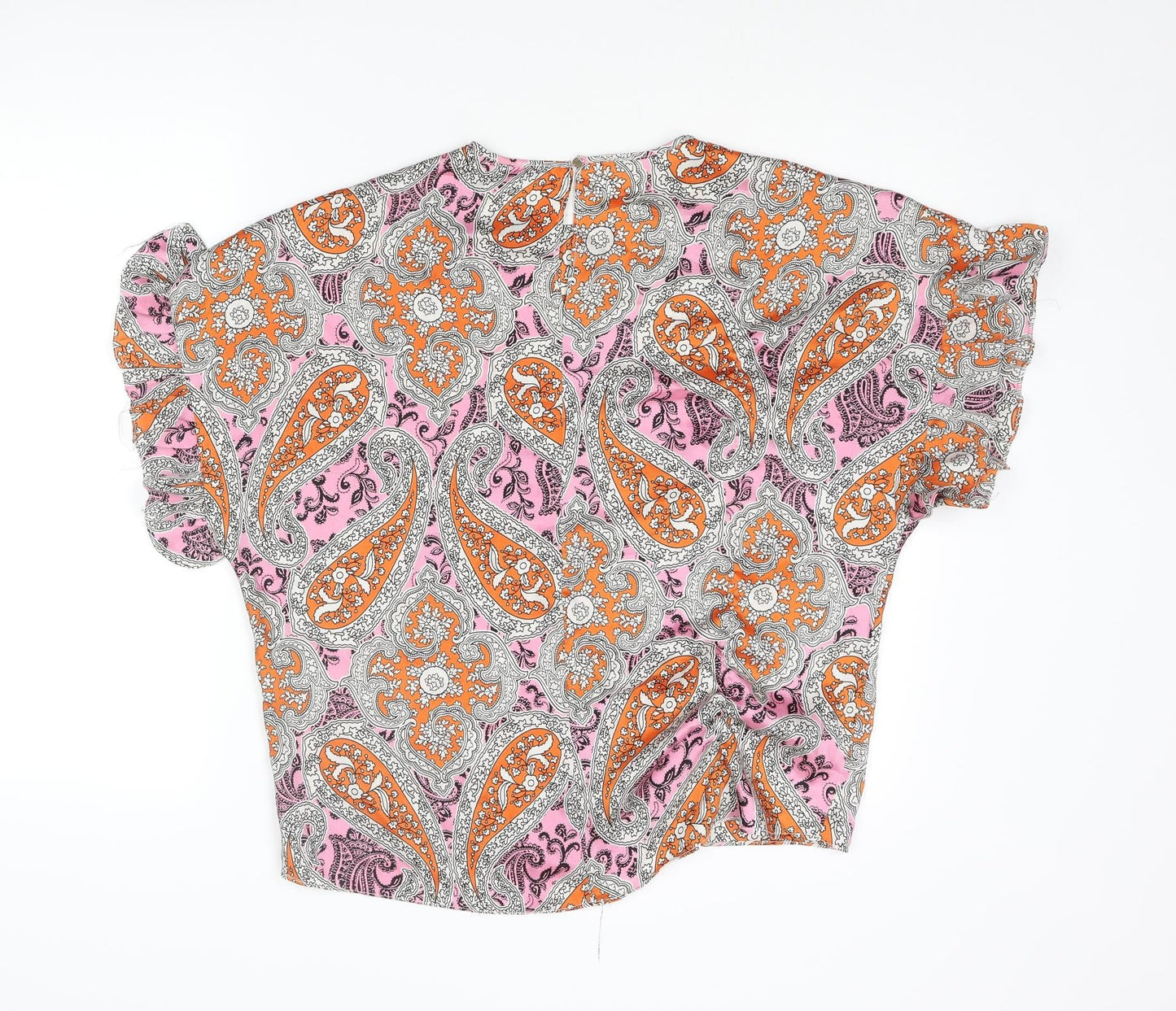 Womens UK Size S River Island Multicoloured Basic Blouse